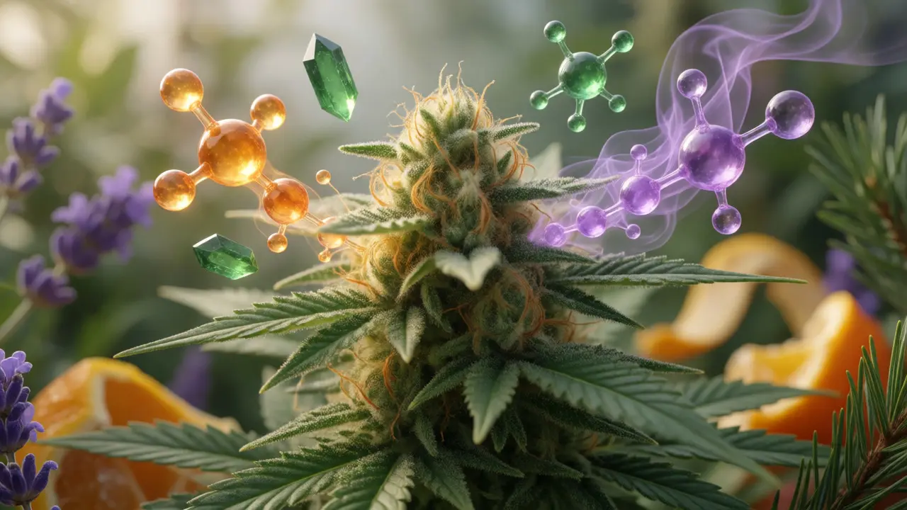 Co jsou terpeny a jak ovlivňují účinky konopí?