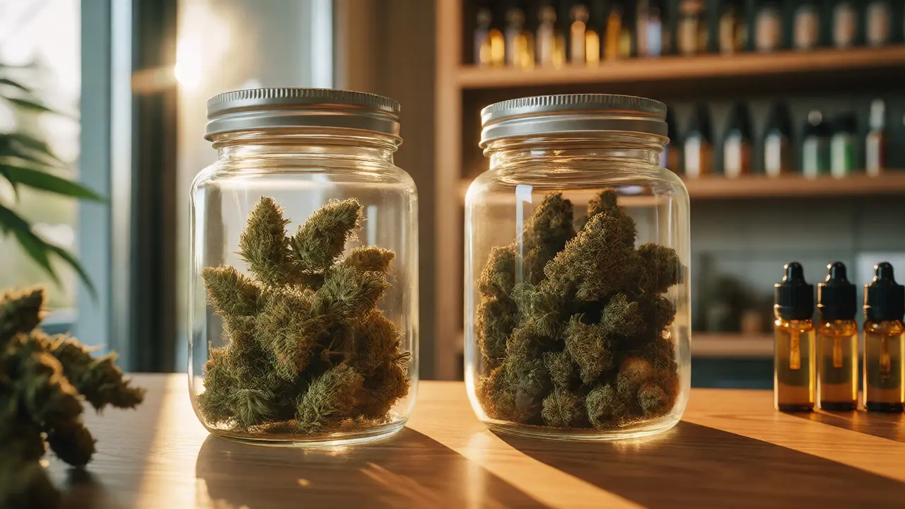 Je HHC sativa nebo indica? Rozdíl v účincích a výběr
